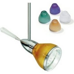 Aero Head - Round Glass Shade - Frost White